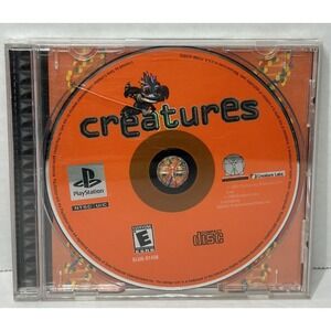 Creatures Sony PlayStation 1 PS1 2001‎ Black Label Disc Tested Working